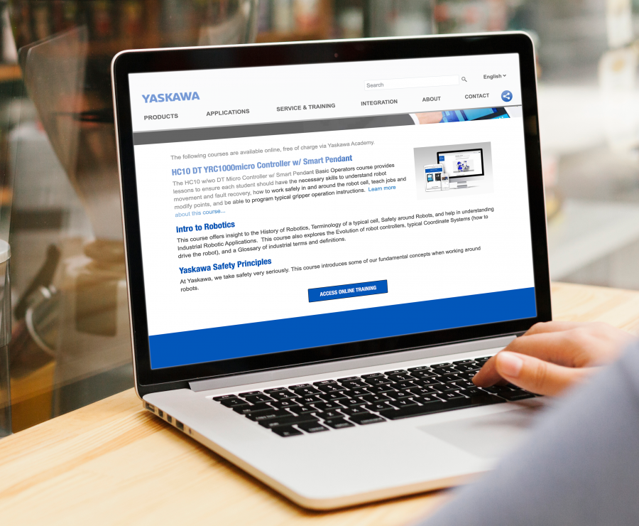 Yaskawa disponibiliza cursos grátis